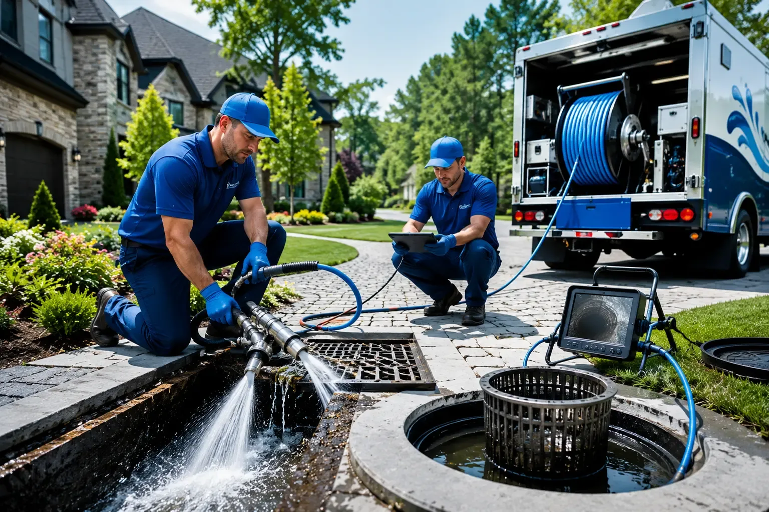 Local outdoor drain cleaning professionals in Revere, MO